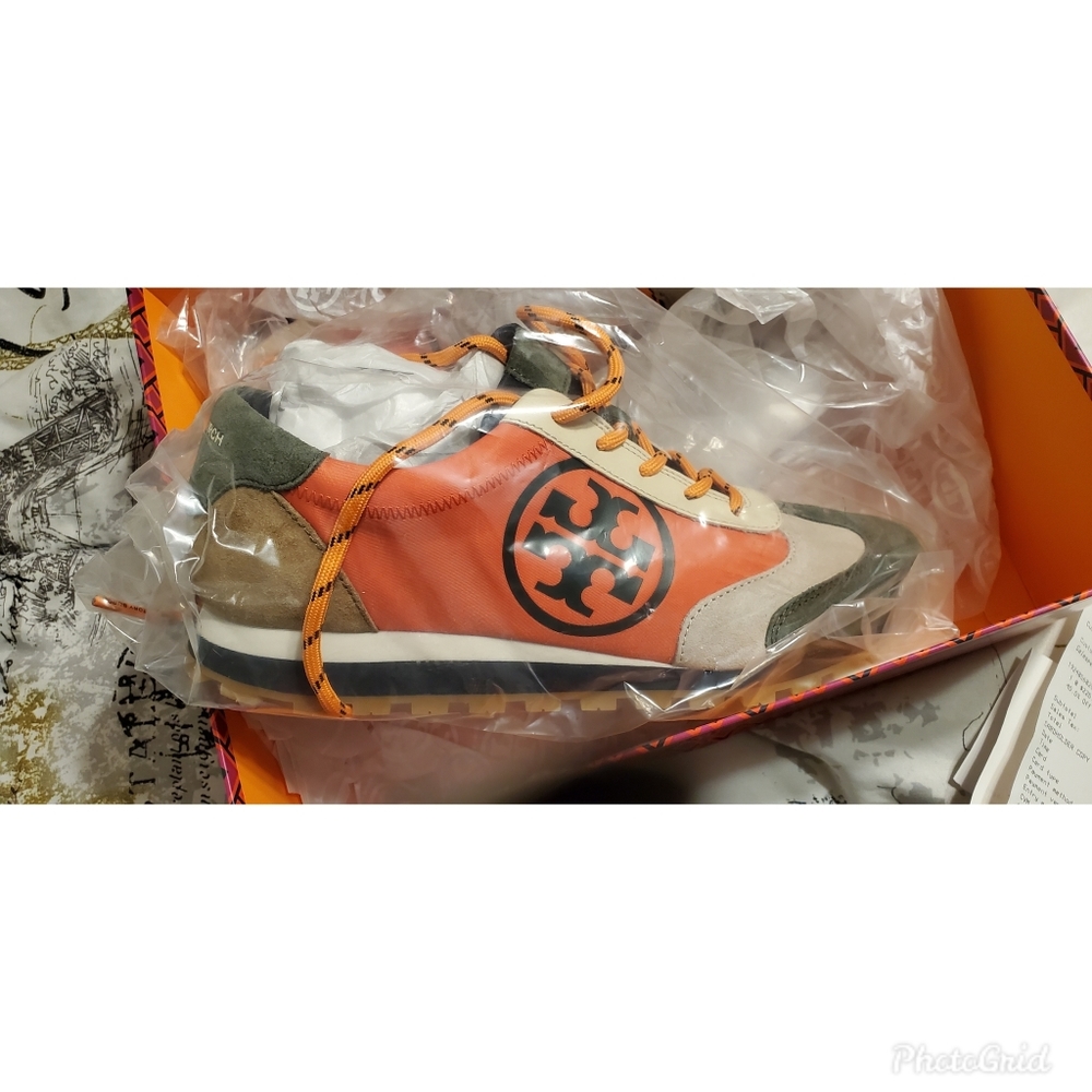 Tory Burch Annie Nylon Runner Sneakers